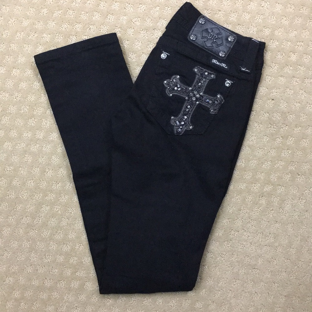 Black Miss Me Jeans